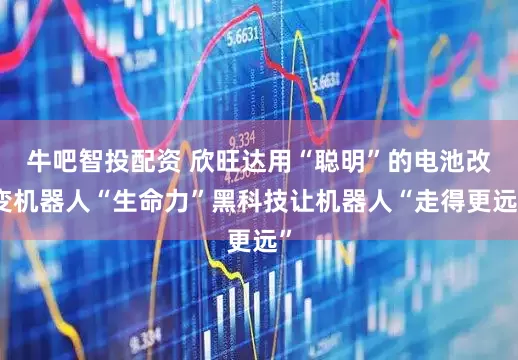 牛吧智投配资 欣旺达用“聪明”的电池改变机器人“生命力”黑科技让机器人“走得更远”