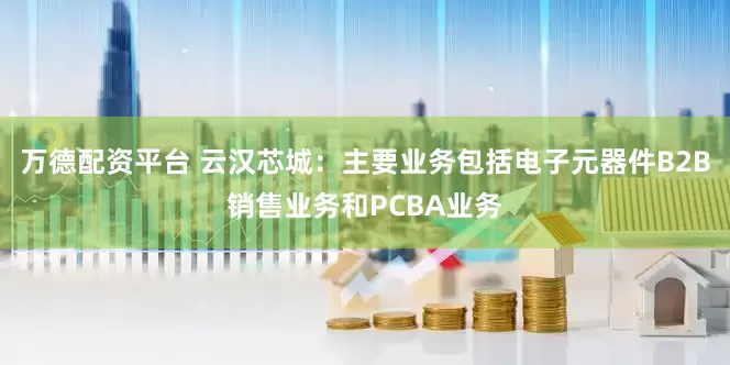 万德配资平台 云汉芯城：主要业务包括电子元器件B2B销售业务和PCBA业务